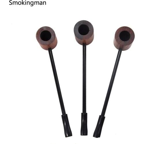 Smoking Pipe Wood Pipe 153mm Long HandleThin Mouth Tobacco Pipe Smoking Accessories