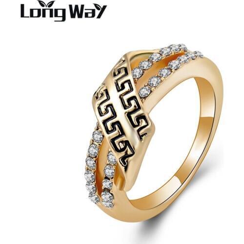 LongWay Rings With Crystals