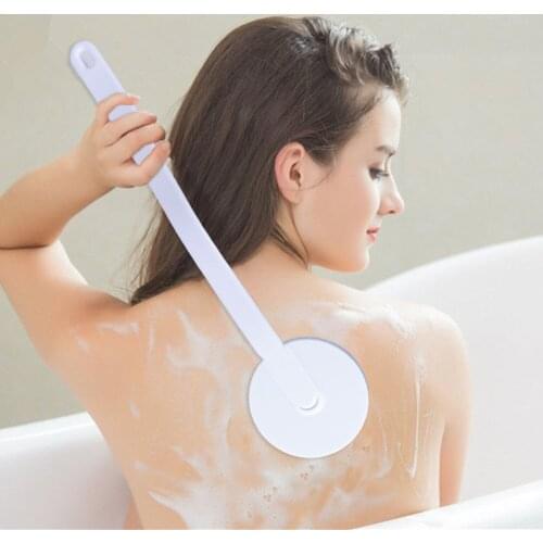 Massage Shower Cleaning Bath Brush Spa Massage Long-handled Bathroom Product Tool