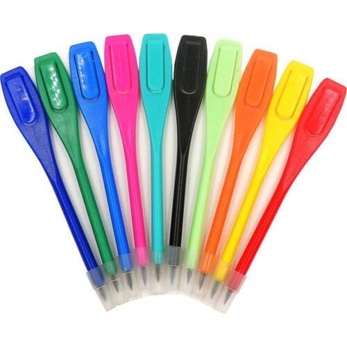 Mayitr 20pcs/packs Multicolor Plastic Golf Pencil Clip Score Card Lead Scoring Golfer Accessory New