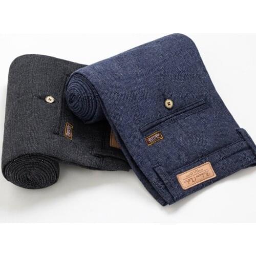 Brand 2020 New Arrival Spring Autumn Winter Mens Casual Pants Pencil Pants Men Trousers Male Slim Fit Cotton Comfortable