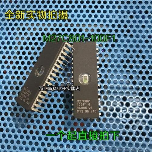 New M27C801-100F1 M27C801 27C801 CDIP-32 IC memory Chips ceramic mirror