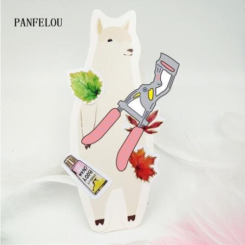 PANFELOU bewitch Eyelash curler Scrapbooking DIY Embossing mould card paper die Metal cuts dies cutting Valentines Day gift