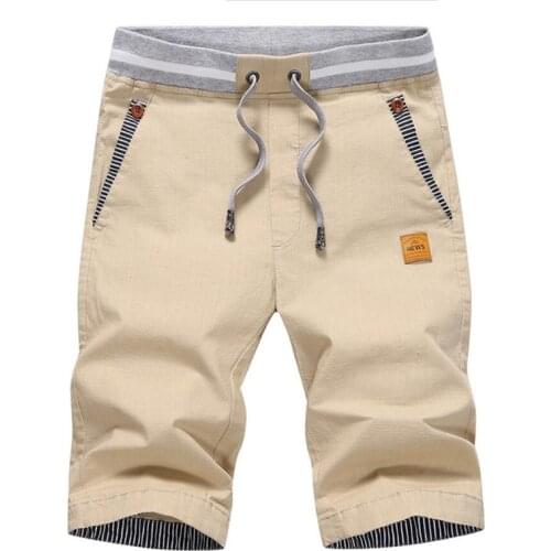 Mens Shorts Hot 6xl Summer Casual Cotton Fashion Style Boardshort Bermuda Male Drawstring Elastic Waist Breeches Beach Shorts