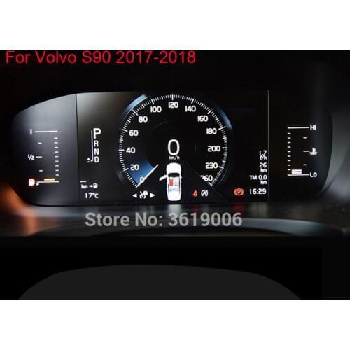 TOMMIA For Volvo S90 2017-20 Screen Protector HD 4H Dashboard Protection Film Anti-scratches Car Sticker