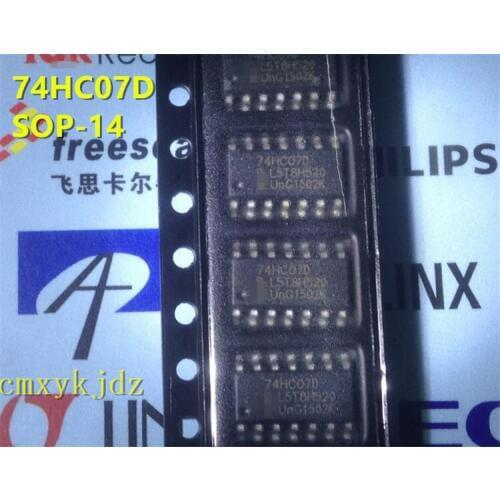 1Pcs/Lot , 74HC07D 74HC07 SOP-14 ,New Original Product New original fast delivery