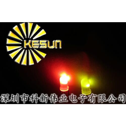 1000PCS x 5MM Red Green Blue Jade Green bi-color 3pin Long Leg Diffused Common Anode/Cathode LED