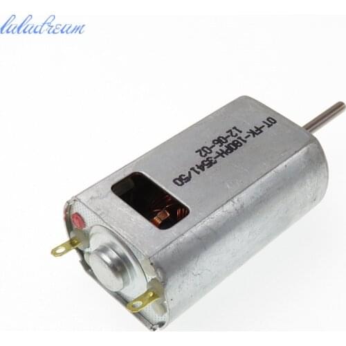 2 pcs 180 high speed micro DC motor metal carbon brush motor with heat emission hole 3.7V DIY model airplane