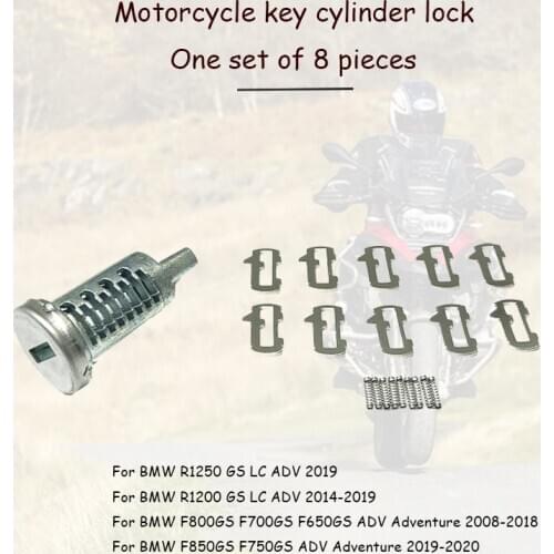For BMW R1200GS LC R1250GS F850GS F750GS Adventure Motorcycle Key Cylinder Lock Cylinder Core Plug Trunk Saddlebag Top Case Box