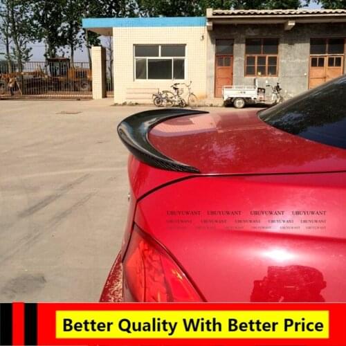 UBUYUWANT For BMW E90 3 Series 2005-2011 P STYLE CARBON FIBER REAR Spoiler Tail Trunk Boot Wing Decoration Car Styling