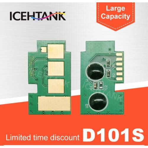 ICEHTANK Toner Chip 101 MLT-D101S 101S Compatible for Samsung ML-2160 2165 2165 SCX3400 3405 3400F 3405W 101 Printer Cartridges