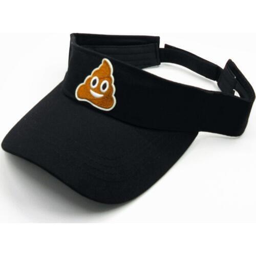 Ldslyjr Cartoon Ghost Embroidery Visors Baseball Cap Adjustable Snapback Cap for Men and Women 54