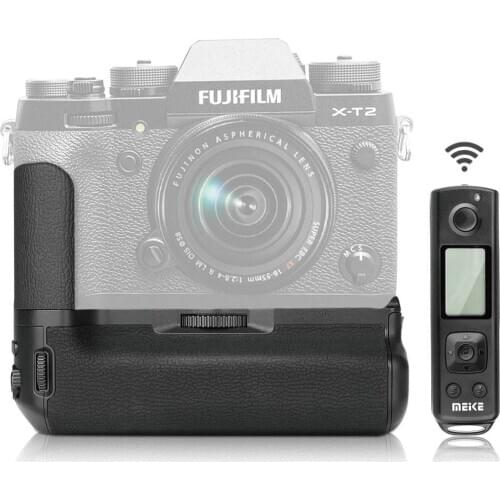 Meike MK-XT2 Pro Battery Grip with 2.4G Wireless Remote for Fujifilm X-T2 XT2 as VPB-XT2