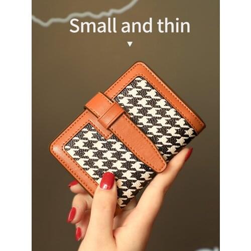 New Bring ID wallet Card Holder Wallet for Women Business Card Purse Wallets for Lady Credit Cards Organizer Bag Driver License