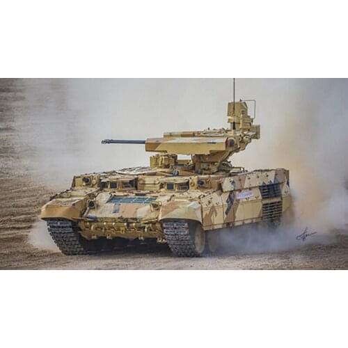 Trumpeter 09565 1/35 Russian BMPT ATAKA Obj199 Chariot Model Kit Armored Car TH08012-SMT6