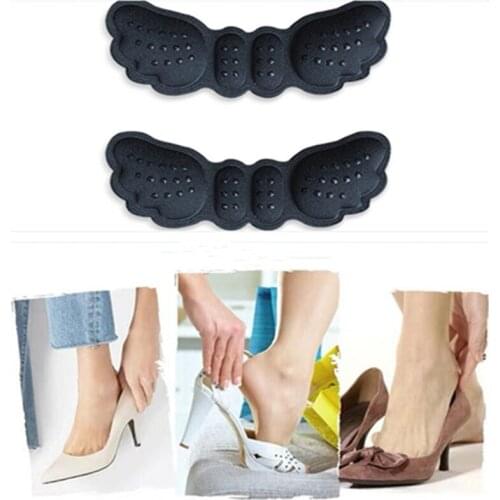 1Pair Butterfly Heel Sticker Heel Sticking Pad Foot Skin Protector Anti Abrasion Blister Portable Pedicure Foot Care Tool