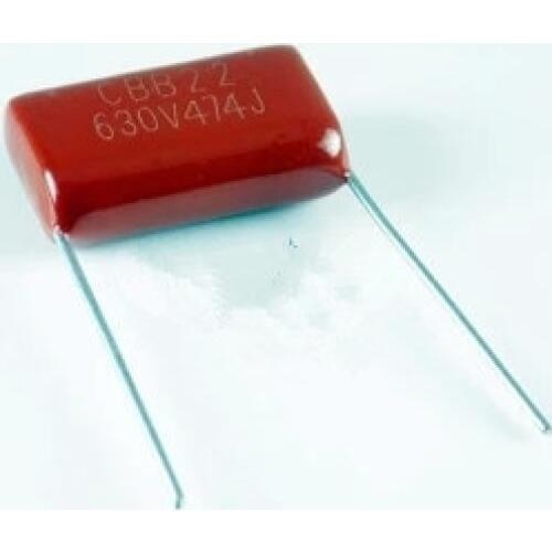 10PCS 630V474J 0.47UF 470NF Pitch 20MM 630V 474 CBB Polypropylene film capacitor