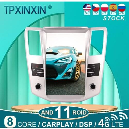 For Lexus RX330 2008-2014 Android 11 Car Stereo Radio with Screen Tesla Radio Player Car GPS Navigation Head Unit