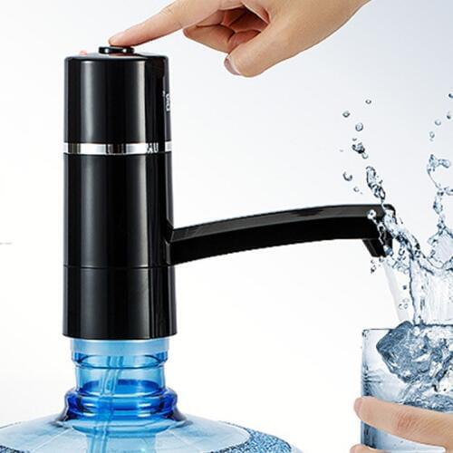 C,Water Bottle Dispenser Water Wireless Rechargeable Electric Water Pump Portable Drinking Bottles Drinkware Tools For Sports