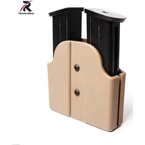 FMA Double Magazine Case , Belt Model For Skirmish Airsoft Tactical Hunting Belt on The jacket install two G17 Cartridge Number