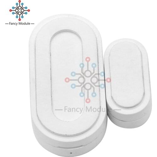Door Window Sensor Small Smart WiFi Home Securit Mini Magnetic Garage Door Opening Sensor System Alarm Gate Open Close Detector