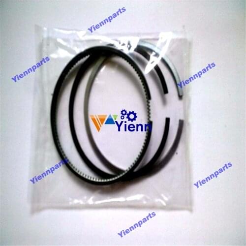 For Iseki T5000 Piston Ring Set For Isuzu 4BA1 Tractor Loader Excavator Forklift Crane Diesel Engine Repair Spare Parts