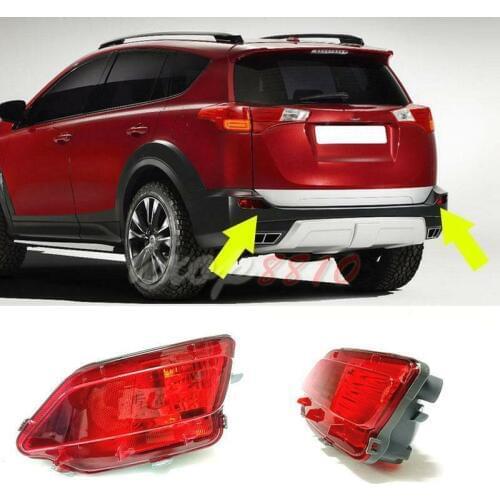 For Toyota RAV4 2013 2014 2015 High quality Rear Bumper Light Fog Lamp Reflector Housing NO BULB