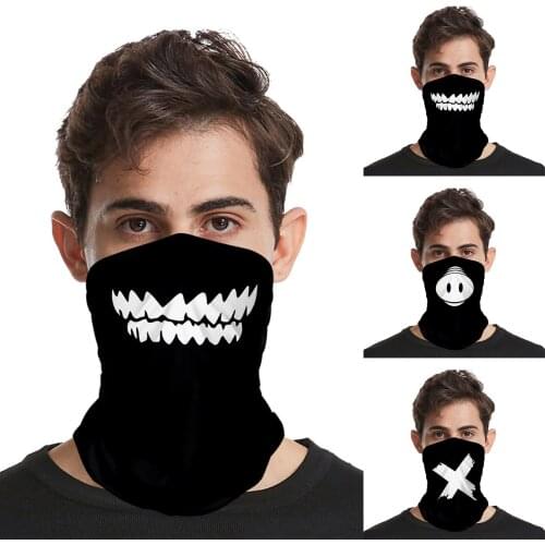 Breathable Mask Bandana Mascarillas Neck Gaiter Cycling Face Mask Hiking Bicycle Scarves Headband Balaclava Bufanda Hombre
