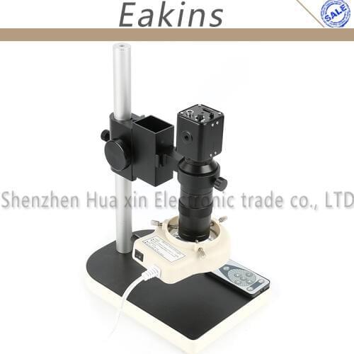 HD 2MP HDMI Electronic Digital Video Microscope Camera 100X Adjustable C Mount Lens For Phone PCB Soldering Repair