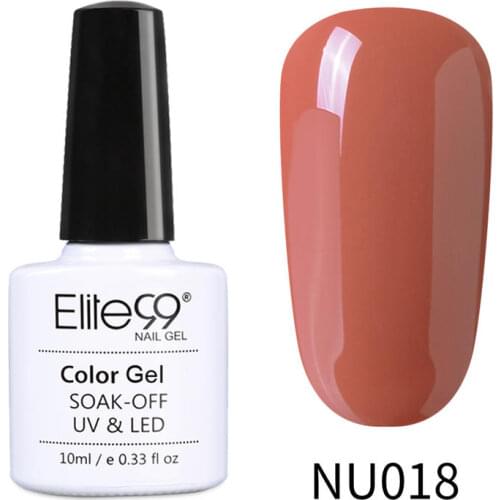 Elite99 10ML Nude Color Series Gel Nail Polish Nail Gel Polish Soak Off Nail Gel Varnish Semi Permanent Nail Art Gel Polishes
