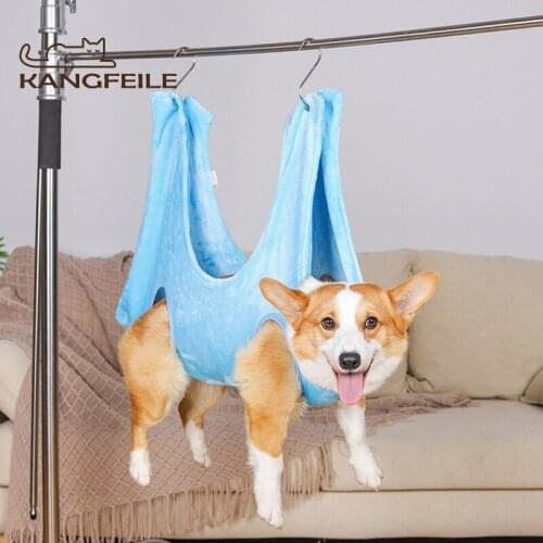 KANGFEILE Dog Cat Hammock Flannel Pet Dogs Absorbent Bath Towel Pet Dog Strong Drying Towel Cleaning Supplies Bathrobe D2335