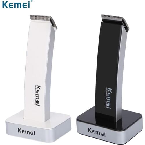Kemei-619 Rechargeable Hair Clipper With Charging Base Electric Shaver Mower Professional Hair Beard Trimmer Men Cutting Machine