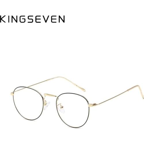 KINGSEVEN Anti Blue Light Glasses Men New Eyewear Eyeglasses Spectacles Antiblue Gaming Computer Glasses For Women