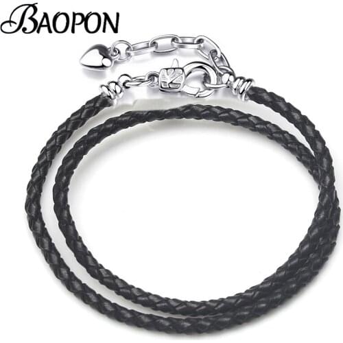 BAOPON Fashion Lobster Clasp Charm Bracelets Fits Original DIY Brand Bracelet Bangle For Women Lover Jewelry Gift Special Offer