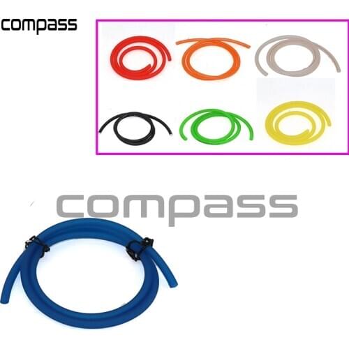 Motorcycle Hose 1Meter 1M Petrol Fuel Line Gas Oil Pipe Tube Nylon Soft For Mini Moto Dirt Bike Honda Suzuki Yamah