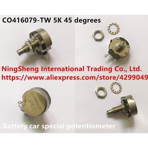 Original new 100% CO416079-TW 5K battery car special potentiometer 45 degrees (SWITCH)