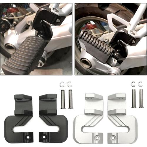 Rear Lower Adapter Passenger Footrest Relocation For BMW R1200GS 2005-2012/ADV 2006-2013 Aluminum