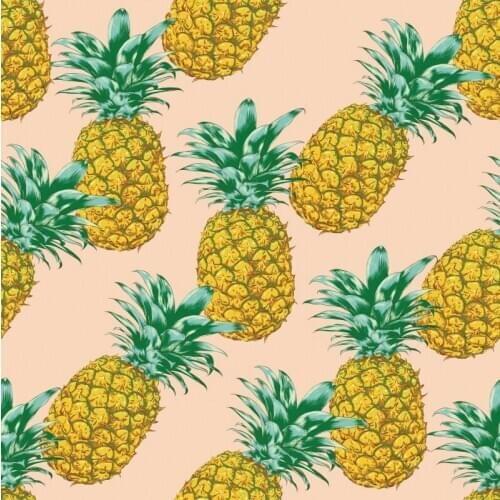 Happy Birthday Pineapple Backdrop Holiday Fruit Photography Background Celebration Photo Booth Studio Decor