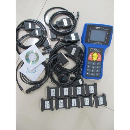 T300 key Programmer transponder key programming machine T-code Key Programmer T-300 OBD2 Auto English Spanish Optional T-code