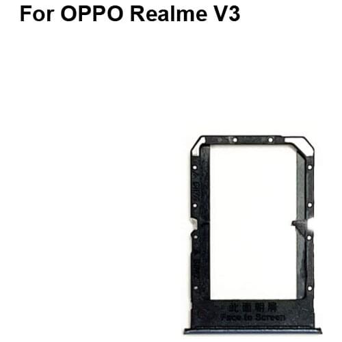 Tested Good For OPPO Realme V3 SIM Card Tray Holder Carrier Nano Card Tray Slot Holder Replacement For OPPO Realme V 3 RealmeV3