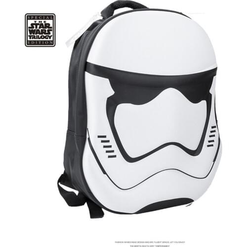Disney Star Wars Cartoon Printing Backpack Darth Vader Imperial Stormtrooper Primary Schoolbag Boys Christmas Gifts
