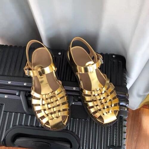 2021 New Womens Sandals Women Shoes Fashion Summer Flats Women Casual Buckle Slippers Dress Party Female Sandals Female Shoes