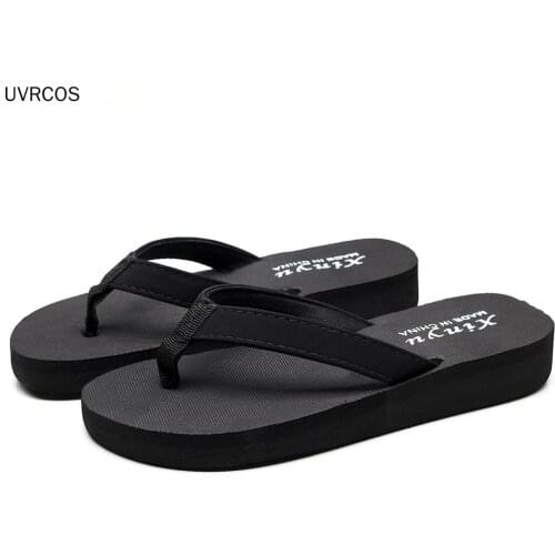 Slippers Home Shoes Women Bohemian Ethnic Style Flat Shoes Female Sandals Flip Flops Beach Sandals Anti-slip
