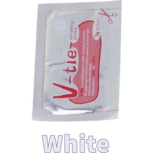 1pce White Formugru liquid silicone V-tie and Heat-seal fix DIY Universal Digital Outdoor Tools for repair glue sugru
