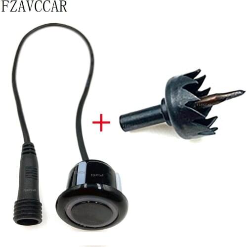 1 Piece 20mm 0.2m Black Car Auto Parking Waterproof Sensor Car Reverse Radar With Radar Rotating Punch