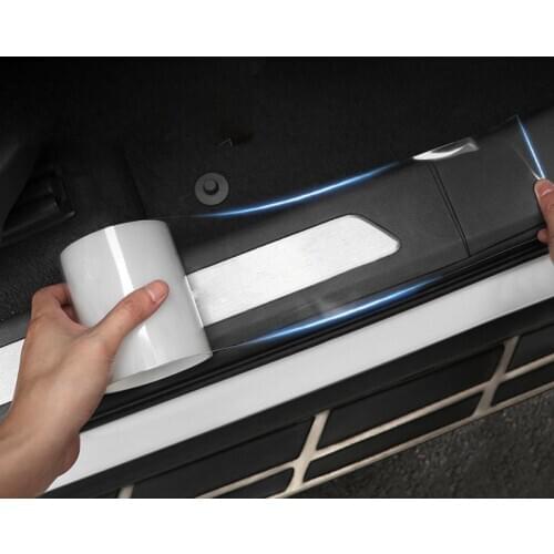 3Meters Car Door Protector Stickers Strip bumper protector Car Anti-Collision Tape Door Edge Guard Plate Car Styling Accessories