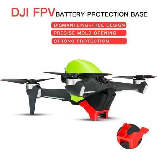 3pcs Battery Protector Base Cover Height Extender Landing Gear Battery Protective Base For DJI FPV Drone Accessories