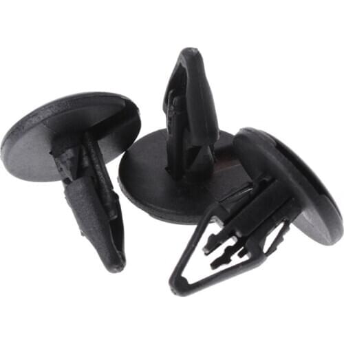 50 Pcs Car Fastener Push Clips for honda Renault Peugeot Citroen W91F