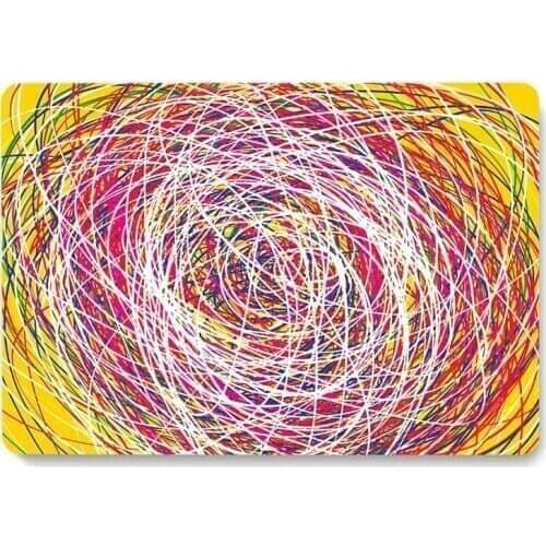 Mixed Lines Pattern Laptop Case For MacBook Retina Air 11 12 13.3 New Pro 15.4 16 inch Cover shell