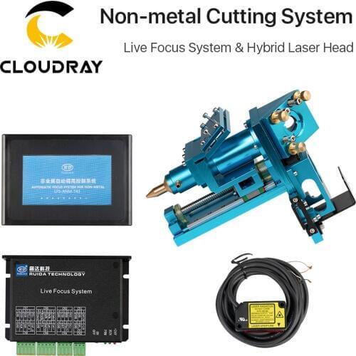 Cloudray Auto Live Focus Sensor System LFS-ANM-T43 Hybird Laser Head Driver for Nonmetal Plywood Wood CO2 Cutting Machine
